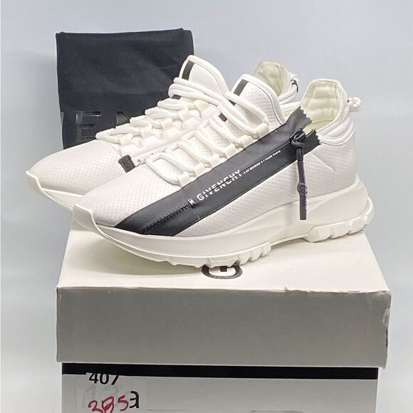 Givenchy Spectre Logo Zip Runner Sneakers size 38.5 - Picture 11 of 13